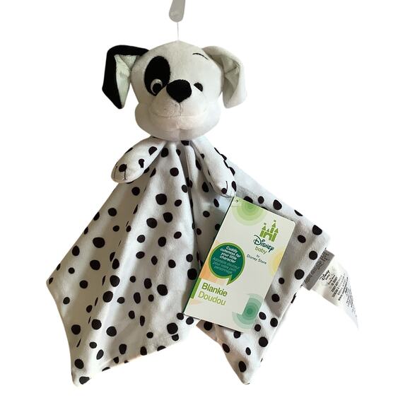Disney Baby 101 Dalmations Blankie/Lovey New W/Tags - Disney World-Disney Land - Picture 1 of 8